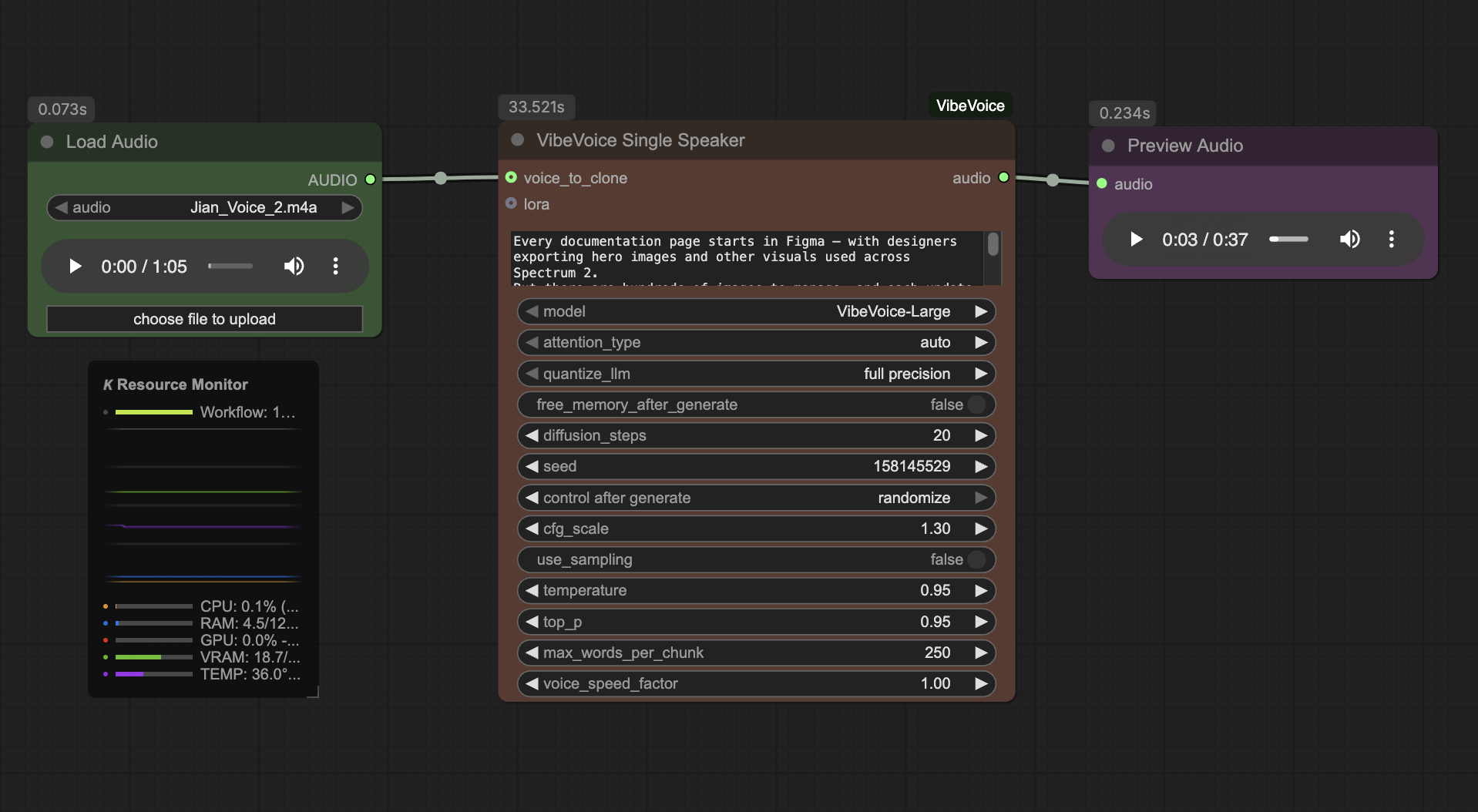 Minimal ComfyUI workflow