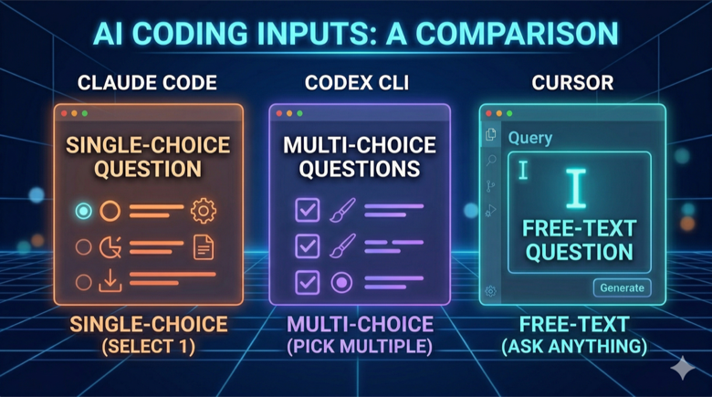 Structured Input Showdown: How AI Coding Tools Collect User Preferences ...